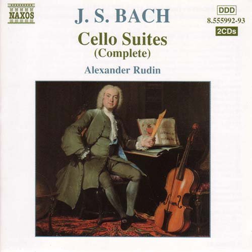 Cover for Bach / Rudin · Cello Suites (CD) (2002)