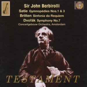 Cover for Barbirolli / Concertgebouw · Sinf Da R / Gymn / 7 Testament Klassisk (CD) (2000)