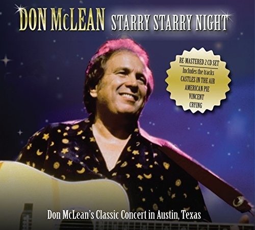 Cover for Don Mclean · Starry Starry Night Live In Austin (CD) (2016)