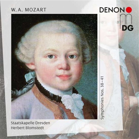 Mozart Symphonies 38-41 - Blomstedt, Herbert / Winds Of Staatskapelle Dresden - Musik - MDG - 0760623222226 - 6. august 2021