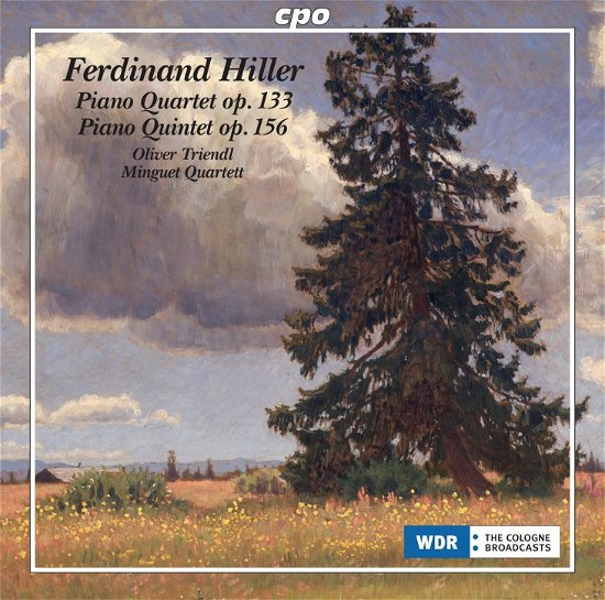 Cover for Minguet Quartet / Triendl · Ferdinand Hiller: Piano Quartet No. 3 Op. 133 In A Minor / Piano Quintet Op. 156 In G Major (CD) (2022)