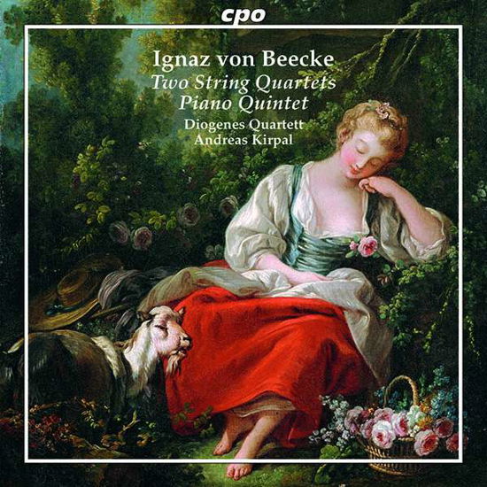 Cover for Beecke / Diogenes Quartett / Kirpal · Two String Quartets / Piano Quintet (CD) (2019)