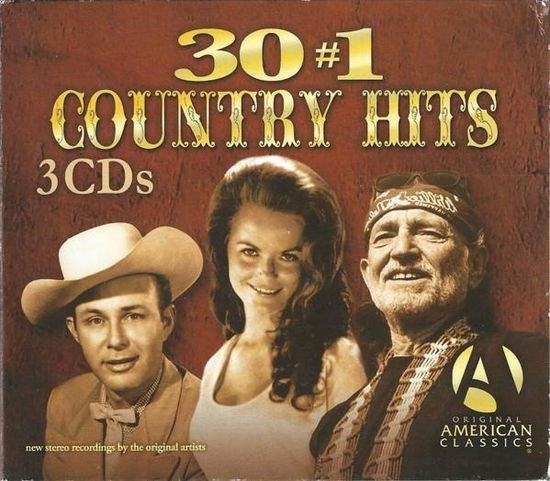 Cover for 30 #1 Country Hits · Original American Classics (CD)