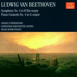 Cover for Beethoven / Konwitschny / Gewandhaus Orchestra · Symphony No 4 &amp; Piano Concerto No 4 (CD) (2008)