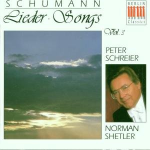 Complete Lieder 3 - Schumann / Schreier / Shetler - Musikk - Berlin Classics - 0782124211226 - 22. mars 1994