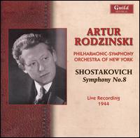 Symphony 8 - Shostakovich / Philharmonic Sym of New York - Musiikki - GUILD - 0795754232226 - tiistai 21. elokuuta 2007