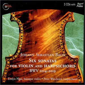 6 Sonatas Violin and Harpsichord - Bach - Musikk - MO - 0801890011226 - 28. august 2001