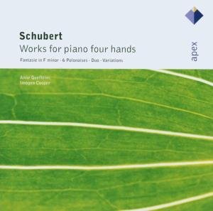 Schubert: 4 Hands Pno Works - Schubert / Queffelec,anne / Cooper,imogen - Musique - Erato Disques - 0809274981226 - 31 mars 2003