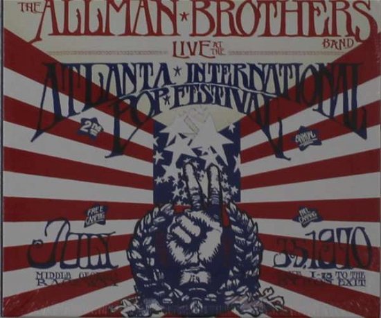 Cover for Allman Brothers Band · Live At The Atlanta International Pop Festival (CD) (2021)