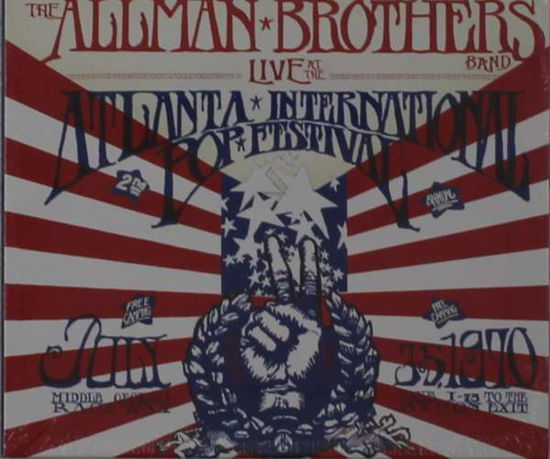 Live At The Atlanta International Pop Festival - Allman Brothers Band - Musiikki - ALLMAN BROTHERS - 0821229000226 - perjantai 16. heinäkuuta 2021