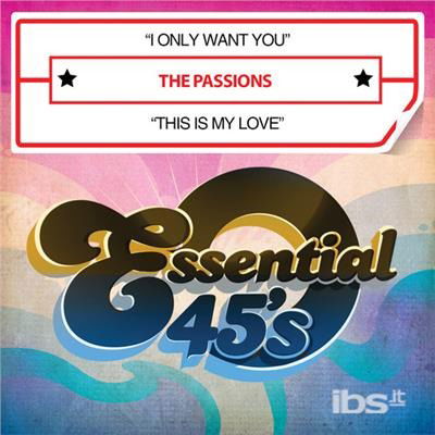 Cover for Passions  · I Only Want You / This Is My Love (CD)