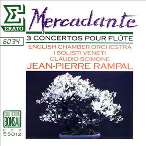 Mercadante: Three Concertos for Flute - Jean-Pierre Rampal - Music - Erato - 3269655501226 - 