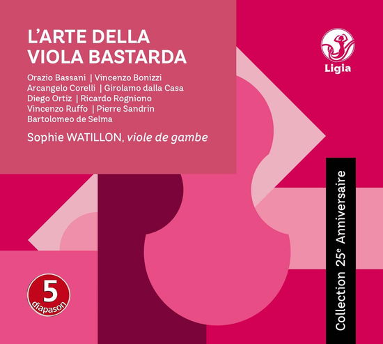 Cover for Sophie Watillon  · Arte della viola bastarda (CD) (2017)