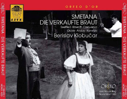 Die Verkaufte Braut - Bedrich Smetana - Musikk - ORFEO - 4011790785226 - 16. mars 2010