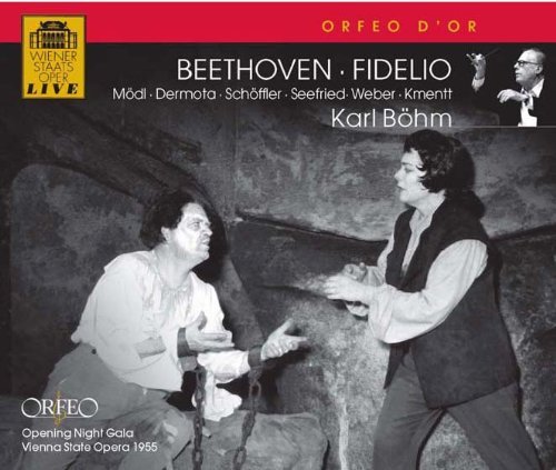 Fidelio - Beethoven / Terkal / Kmentt / Vopc / Bohm - Musique - ORFEO - 4011790813226 - 30 novembre 2010