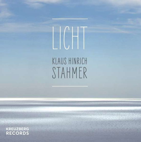 Cover for Klaus Hinrich Stahmer · Licht (CD) (2016)