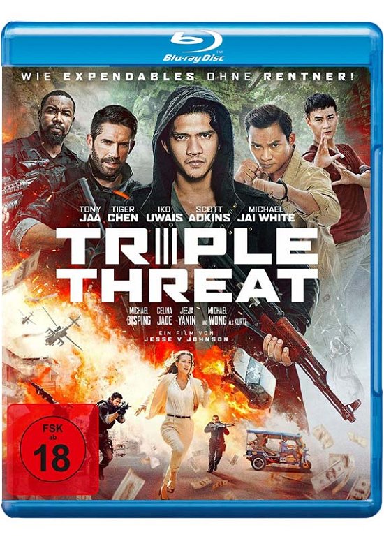 Cover for Triple Threat (Blu-ray) (2019)