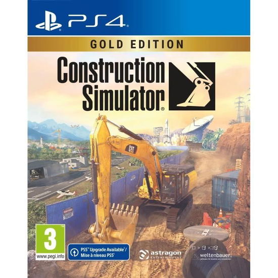 Cover for Ui Entertainment · Construction Sim Gold Edition (PS4)