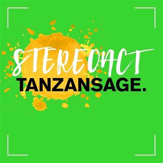 Cover for Stereoact · Stereoact-Tanzansage (CD) [Deluxe edition] (2016)