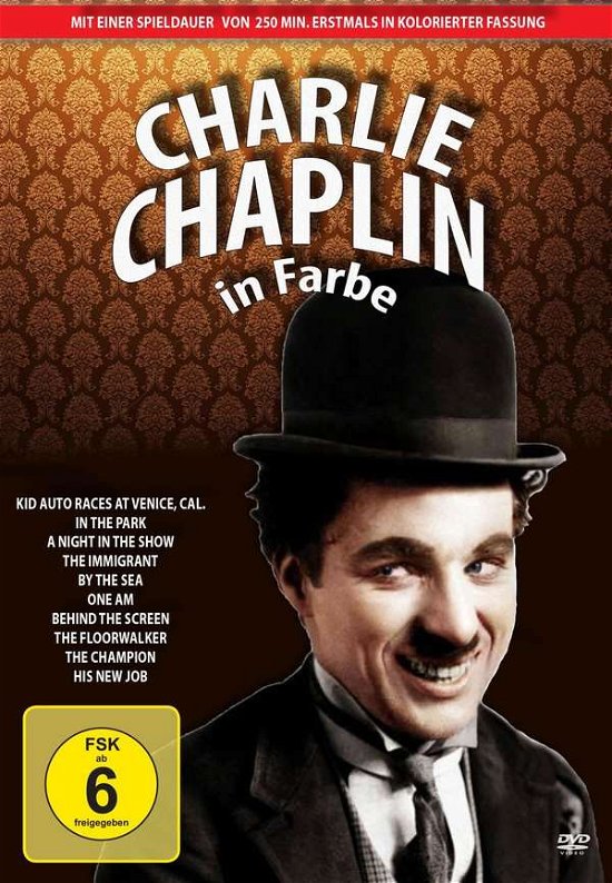 Cover for Charlie Chaplin · Charlie Chaplin In Farbe (DVD) (2023)