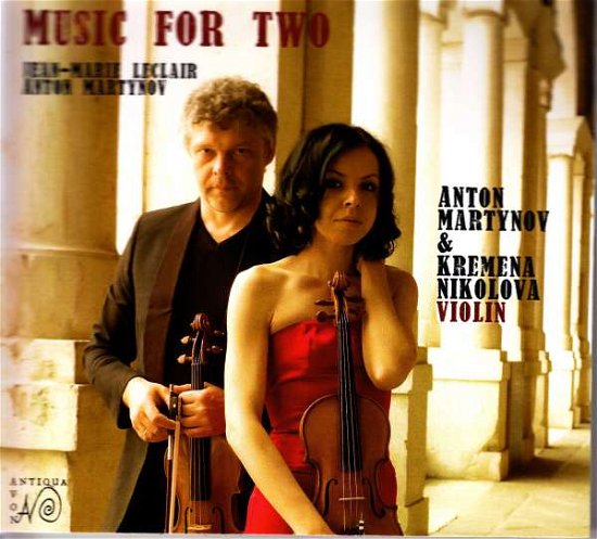 Cover for Martynov,anton / Nikolova,kremena · Music for Two (CD) (2018)