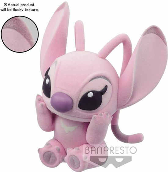 Angel Q Posket Fluffy Puffy 6 Cm - Disney - Fanituote - Banpresto - 4983164175226 - lauantai 13. toukokuuta 2023