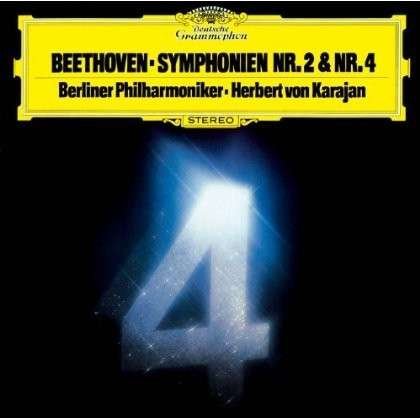 Cover for Herbert Von Karajan · Beethoven: Symphony No.2 &amp; No.4 (CD) (2014)