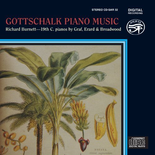 Cover for Gottschalk / Burnett,richard · Piano Music (CD) (2011)