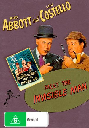 Cover for Abbott &amp; Costello Meet the Invisible Man (DVD) (2019)