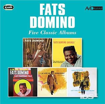 Five Classic Albums - Fats Domino - Música - AVID - 5022810327226 - 6 de outubro de 2017