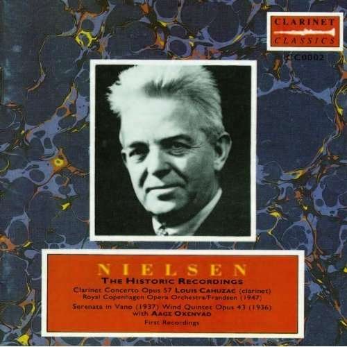 Historic Recordings - Carl Nielsen - Música - CLARINET CLASSICS - 5023581000226 - 1992