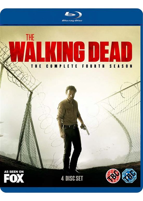 The Walking Dead Season 4 - Walking Dead the S4 BD - Elokuva - E1 - 5030305518226 - maanantai 29. syyskuuta 2014