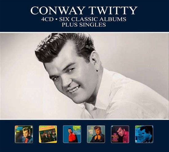 Six Classic Albums - Conway Twitty - Musik - REEL TO REEL - 5036408217226 - 27 september 2019