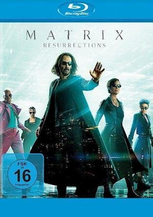 Cover for Keanu Reeves,carrieanne Moss,yahya Abdulmateen... · Matrix Resurrections (Blu-ray) (2022)