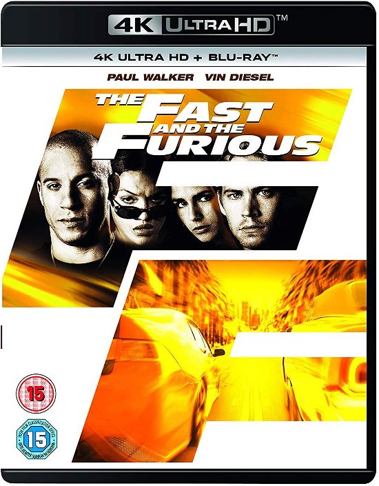 Cover for Fast and Furious 1 - The Fast And The Furious (4K UHD Blu-ray) (2018)