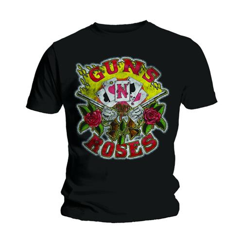 Cover for Guns N Roses · Guns N' Roses Unisex T-Shirt: Cards (T-shirt) [size XXL] [Black - Mens edition] (2023)