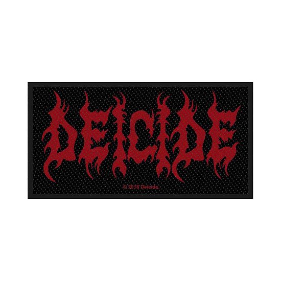 Deicide Standard Woven Patch: Logo - Deicide - Merchandise - PHD - 5055339790226 - 19. august 2019
