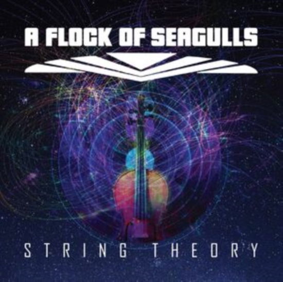 Cover for A Flock Of Seagulls · Strings Theory (CD) (2024)