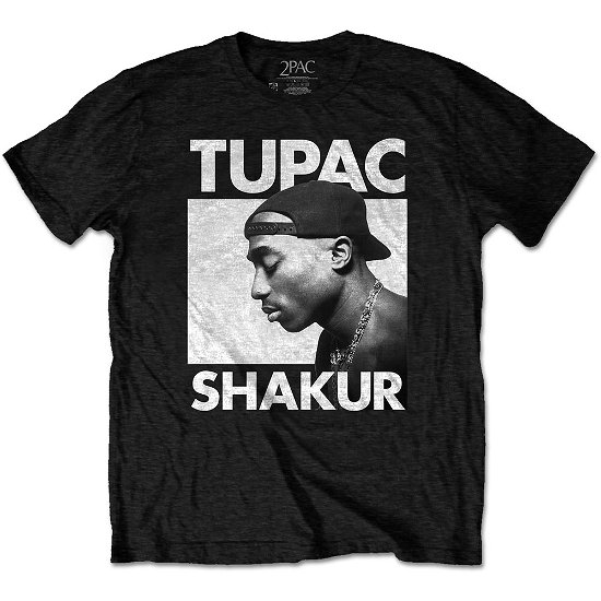 Cover for Tupac · Tupac Unisex T-Shirt: Eyes Closed (Eco-Friendly) (T-shirt) [size S] [Black - Unisex edition]