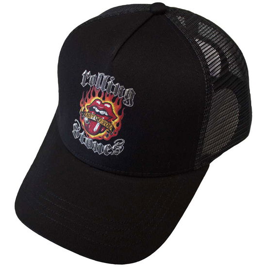 Cover for The Rolling Stones · The Rolling Stones Unisex Mesh Back Cap: Tattoo You (Black) (CLOTHES) (2024)