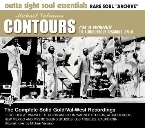 Cover for Contours · I'm A Winner (CD) (2021)