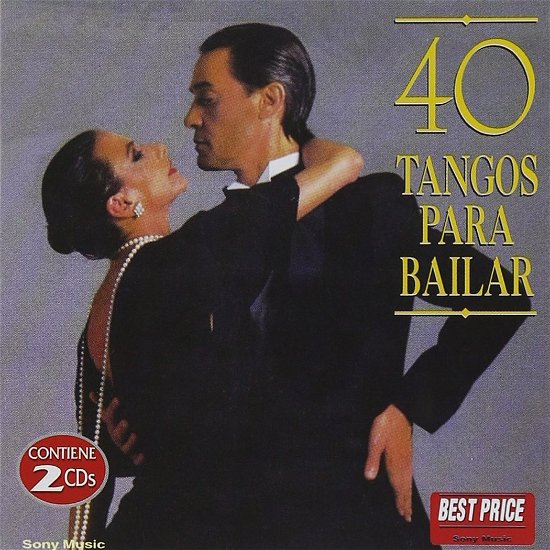 Cover for Varios Interpretes  · 40 Tangos Para Bailar 1 (CD) (1997)