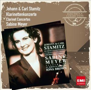 Cover for Meyer, Sabine / Academy of St. M · Johann &amp; Carl Stamitz: Klarine (CD) (2012)