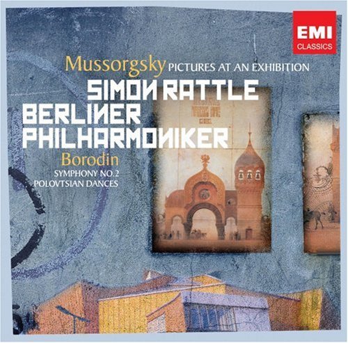 Cover for Simon Rattle · Mussorgsky: Pictures at an Exhibition (CD) (2008)