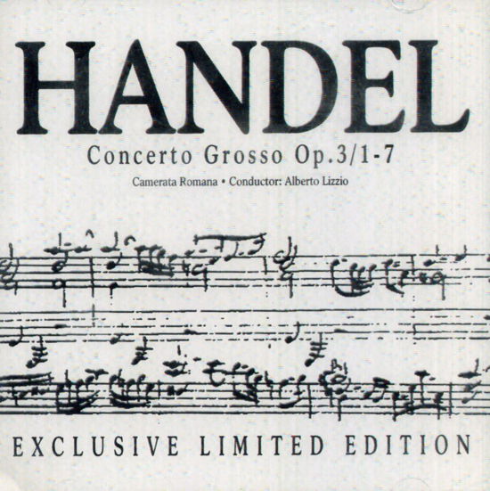 Cover for Handel · Concerto Grosso Op.3/1-7 (CD)