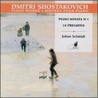 Shostakovich / Schmidt,johan · 24 Preludes / Piano Sonata (CD) (1998)
