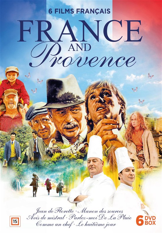 Cover for France &amp; Provence (DVD) (2020)