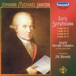 Cover for Haydn,jm / Nemeth / Savaria Baroque Orchestra · Symphonies (CD) (2004)