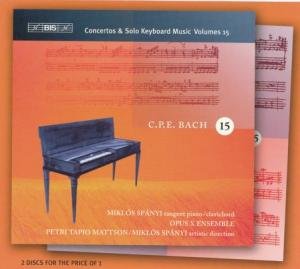 Cover for Opus X Ensspanyi · Cpe Bachconcertos Solo Keyboard 15 (CD) (2006)