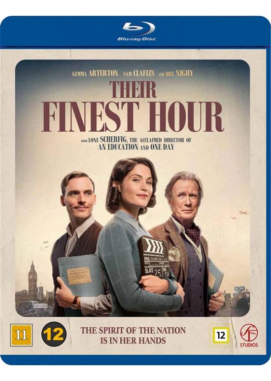 Cover for Gemma Arterton / Sam Claflin / Bill Nighy · Their Finest Hour (Blu-ray) (2017)